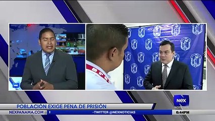 Población exige pena de prisión - Nex Noticias