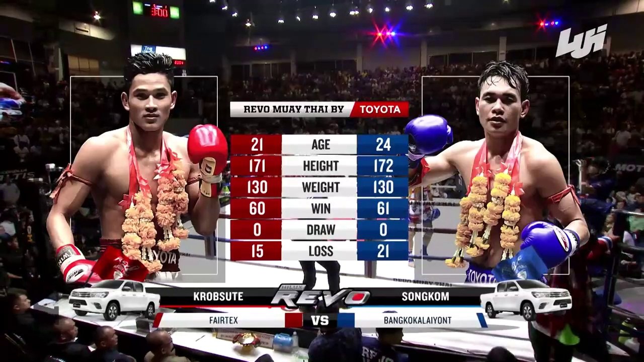 REVO Muay Thai 11 : Krobsute Fairtex vs Songkom Bangkokalaiyont (Full Fight)