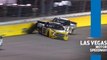 Contact between Lessard, Enfinger leads to wreck, end of their race