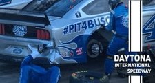 Harvick and others damaged in mid-race wreck
