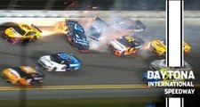Ross Chastain collects Joey Logano in Daytona 500 wreck