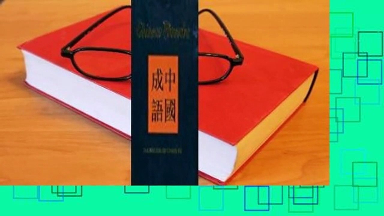 [Read] Chinese Proverbs: The Wisdom of Cheng-Yu  Best Sellers Rank : #4