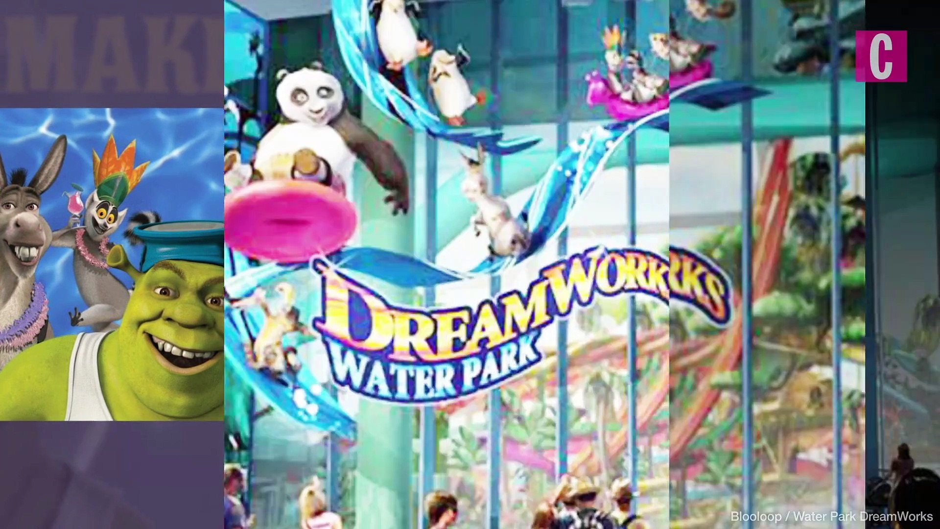 ⁣DreamWorks ouvre un parc d'attractions aquatique géant