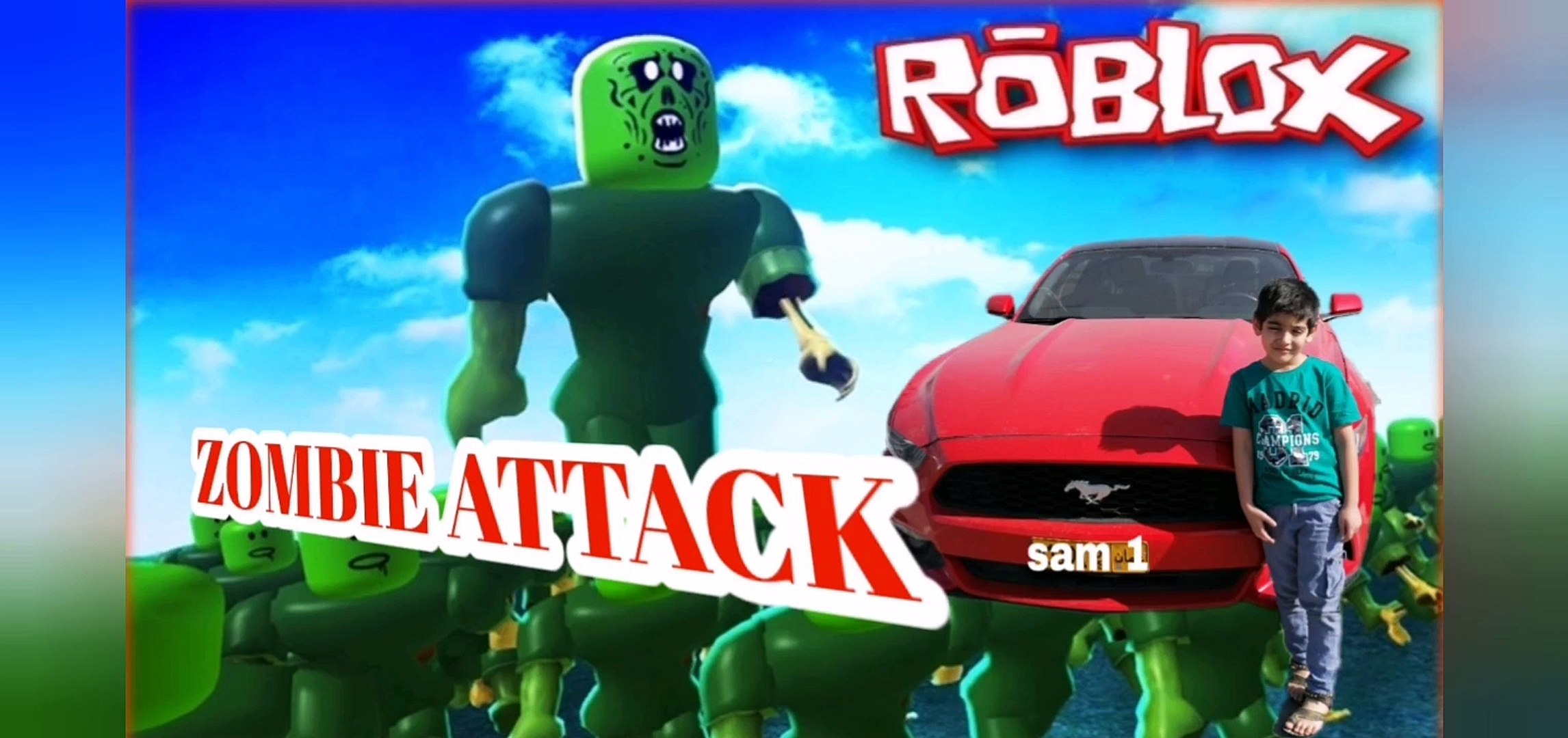 Zombie Attack 2 And Gun Fire Every Where In Roblox By Sam Sobsamgames Video Dailymotion - roblox games video sambi