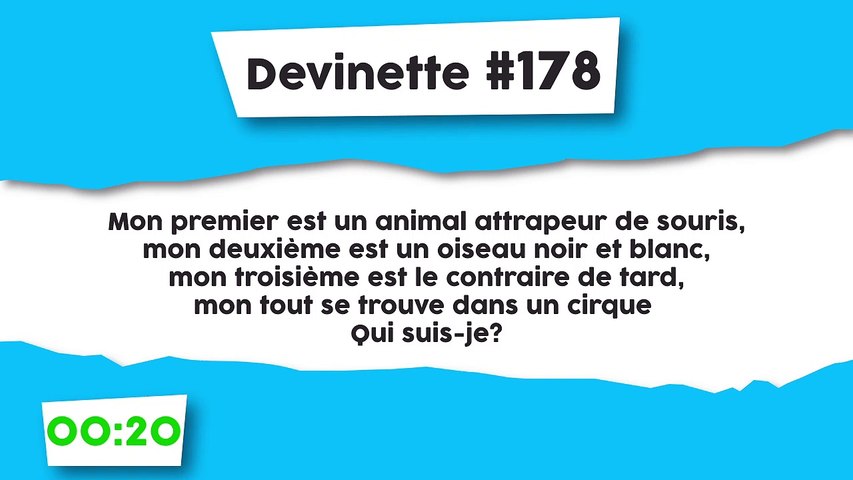 Devinette 178 Charade Video Dailymotion