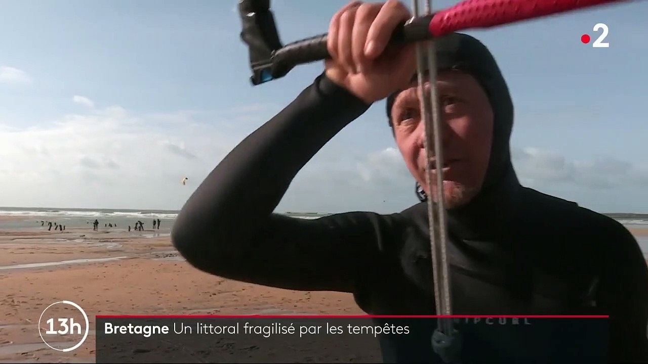 Tempêtes : les côtes bretonnes impactées par les tempêtes