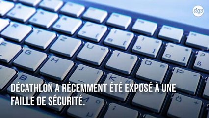 Décathlon : une faille de sécurité laisse s'échapper dans la nature 123 millions de données