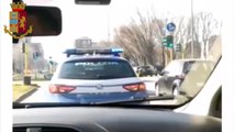 Milano - Droga nascosta nel paraurti dell'auto, un arresto in zona Lorenteggio (28.02.20)