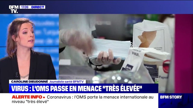 Coronavirus: l'OMS porte la menace internationale au niveau très élevé
