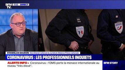 Coronavirus: selon Stanislas Gaudon, la police n'a "pas de protocole d'action"