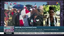 Protestas frente a JCE se mantienen en República Dominicana