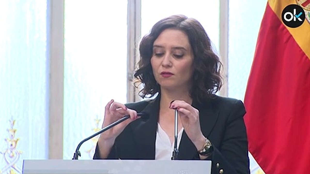 Ayuso asegura que hay "fuerzas dispuestas a acabar con la libertad"