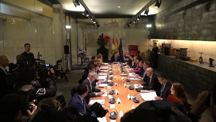 Sánchez y parte de su equipo de gobierno visitan Logroño
