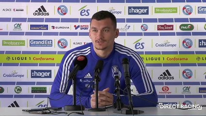 Ludovic Ajorque : "On veut se rattraper par rapport aux derniers résultats"