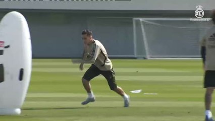 El Real Madrid continúa preparando el Clásico