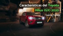 Características del Toyota Hilux (GX) 2020
