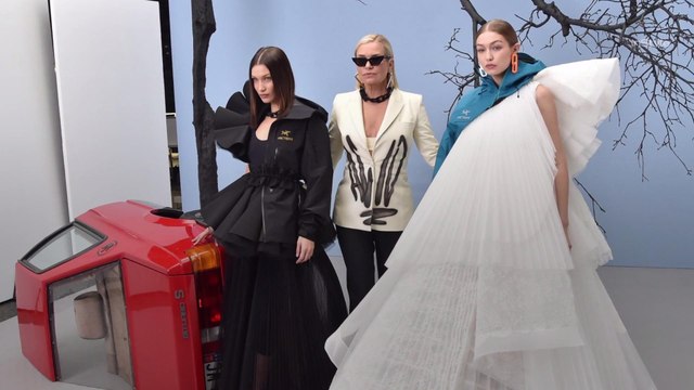 Yolanda Hadid Just Walked the Runway Alongside Gigi and Bella