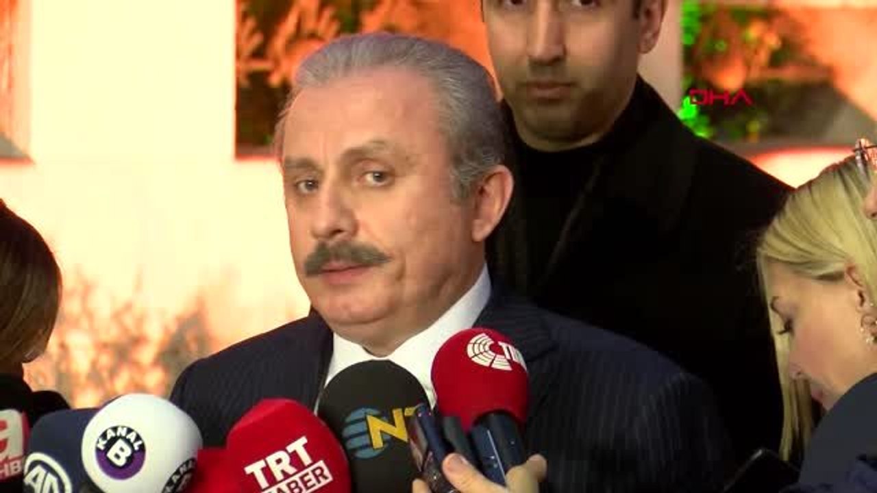 Ankara tbmm başkanı şentop, idlib saldırısına ilişkin konuştu - 1