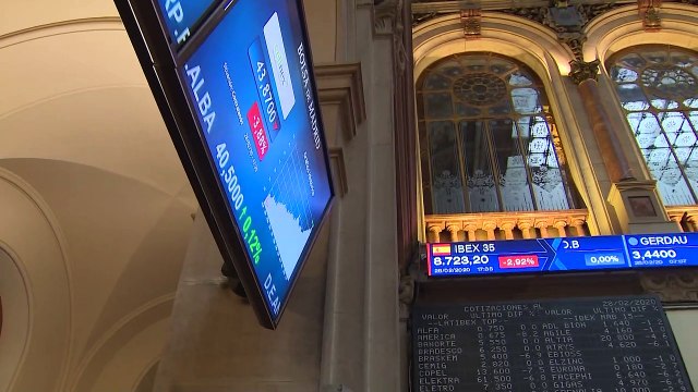 El Ibex 35 vive su peor semana desde 2010 por el coronavirus