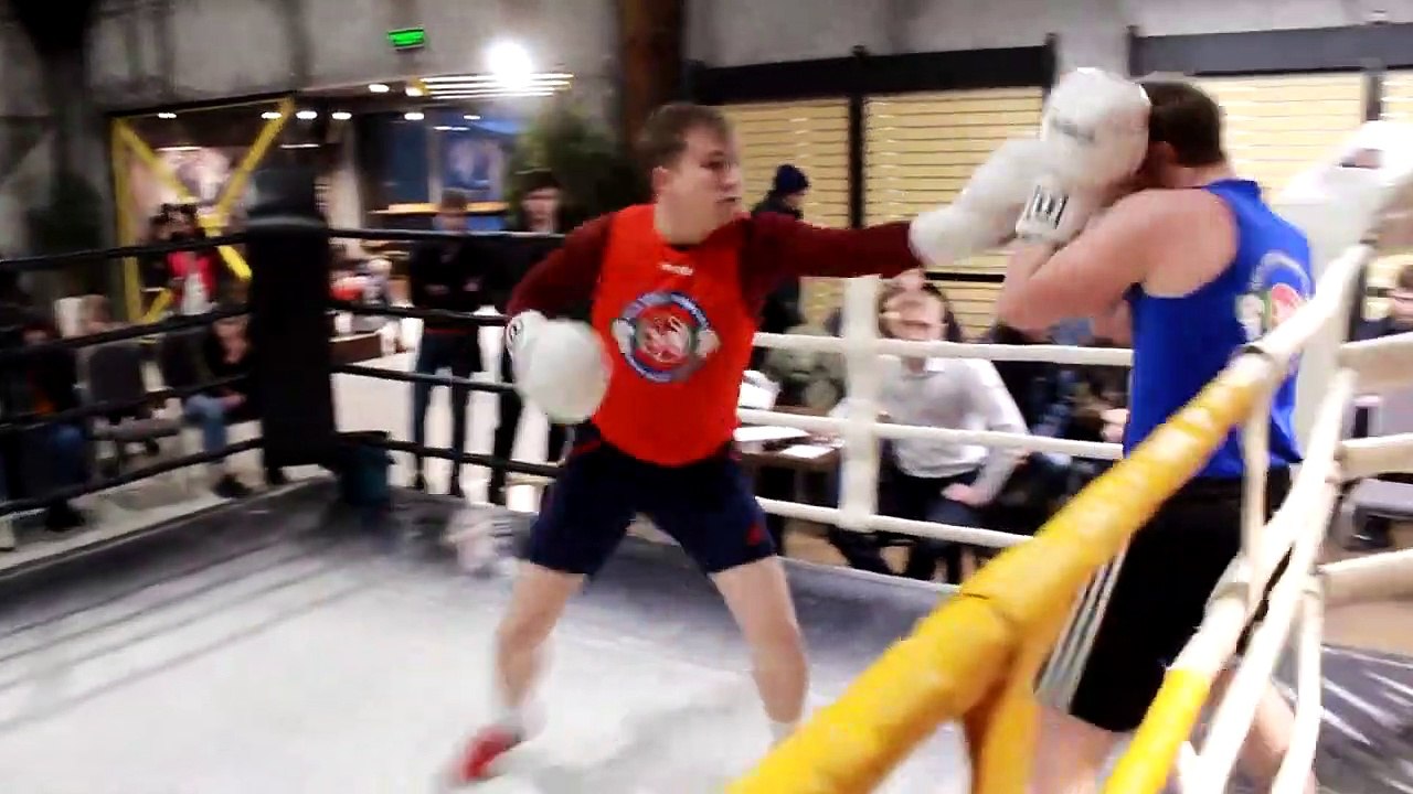 Boxing. Fight 3. Ranked fights are not professionals. Kazan 23-02-2020
