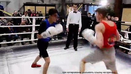 Boxing. Fight 6. Ranked fights are not professionals. Kazan 23-02-2020