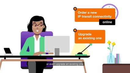 Ordering IP Transit Online