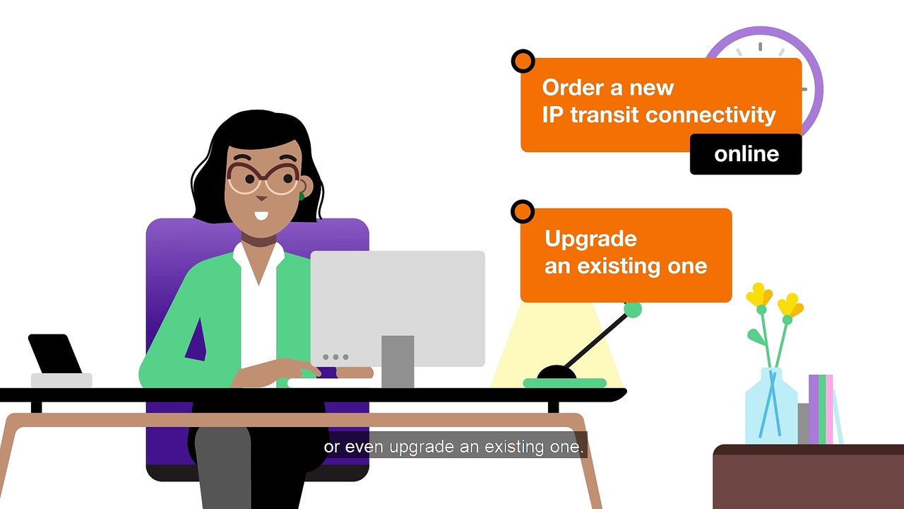 Ordering IP Transit Online
