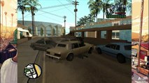GTA San Andreas Parte #3 - Passando perrengue na perseguicao de moto