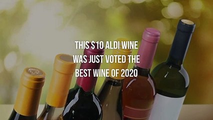 This $10 Aldi Wine Was Just Voted the Best Wine of 2020