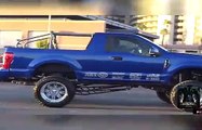 Lifted Trucks at the SEMA Show Cruise 2019 - See and hear dozens of lifted trucks as they parad...
