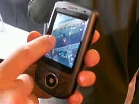 Navigation GPS avec vraies photos de bâtiments en 3D