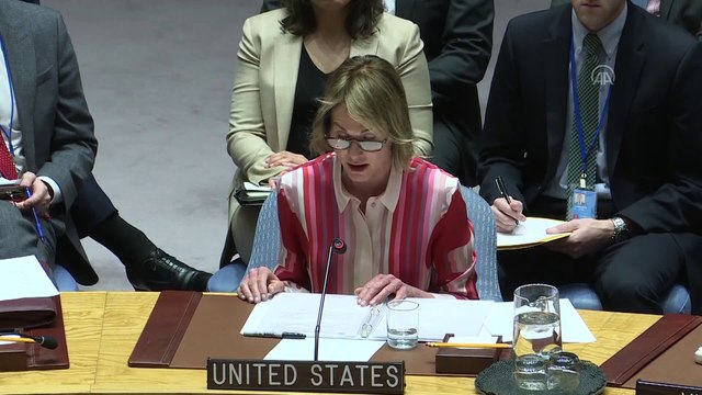 ABD'nin BM Daimi Temsilcisi Craft: 'Askerlerinin ölümüyle sonuçlanan gayrimeşru saldırılara karşılık verme konusunda Türkiye'ye desteğimiz tamdır' - BİRLEŞMİŞ MİLLETLER