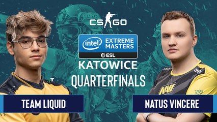 CSGO - Natus Vincere vs. Team Liquid [Mirage] Map 2 - Quarterfinals - IEM Katowice 2020