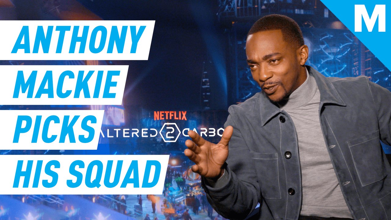 Anthony Mackie picks sci-fi movie icons he'd want to fight alongside