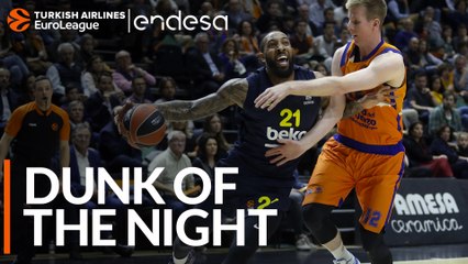 Endesa Dunk of the Night: Derrick Wiliams, Fenerbahce Beko Istanbul