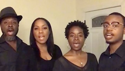 Quartet Perform Beautiful Rendition Of 'Lift Every Voice And Sing'