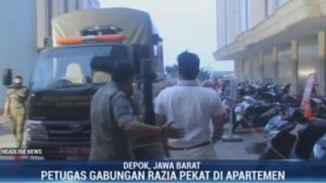 Pasangan Mesum Terjaring Razia di Depok