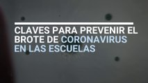 Claves para prevenir el brote de coronavirus en las escuelas