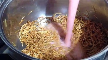 SOPA DE FIDEO CON VERDURAS