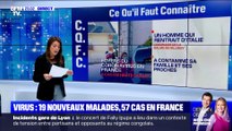 Coronavirus: 19 nouveaux malades, 57 cas en France - 28/02