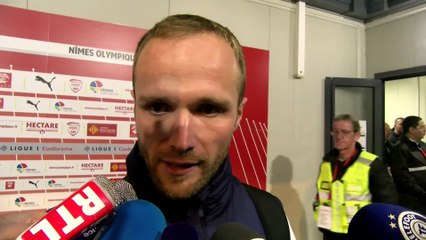 Nîmes-OM : Germain "on a su avoir réponse très rapide après l'entame"