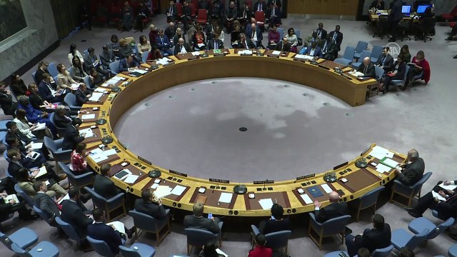 BMGK Toplantısı - Türkiye'nin BM Daimi Temsilcisi Feridun Sinirlioğlu (1) - BİRLEŞMİŞ MİLLETLER