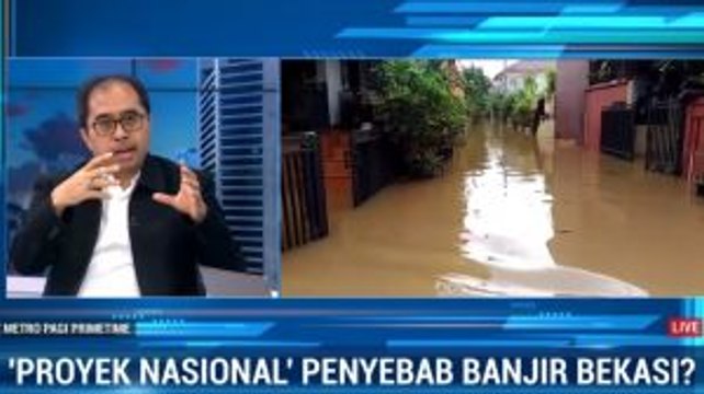 Proyek Nasional Jadi Penyebab Banjir Bekasi?