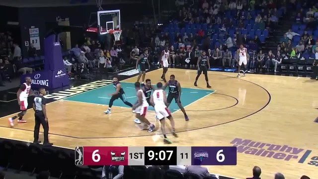 Jaron Blossomgame (24 points) Highlights vs. Greensboro Swarm