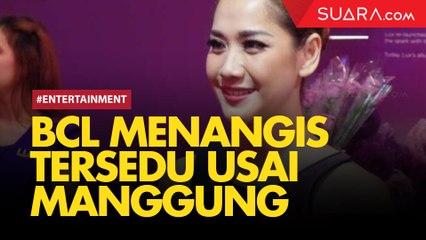 Di Belakang Panggung, BCL Menangis Tersedu di Pelukan Sahabat
