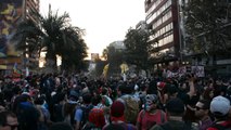 Şili'de göstericiler polisle çatıştı