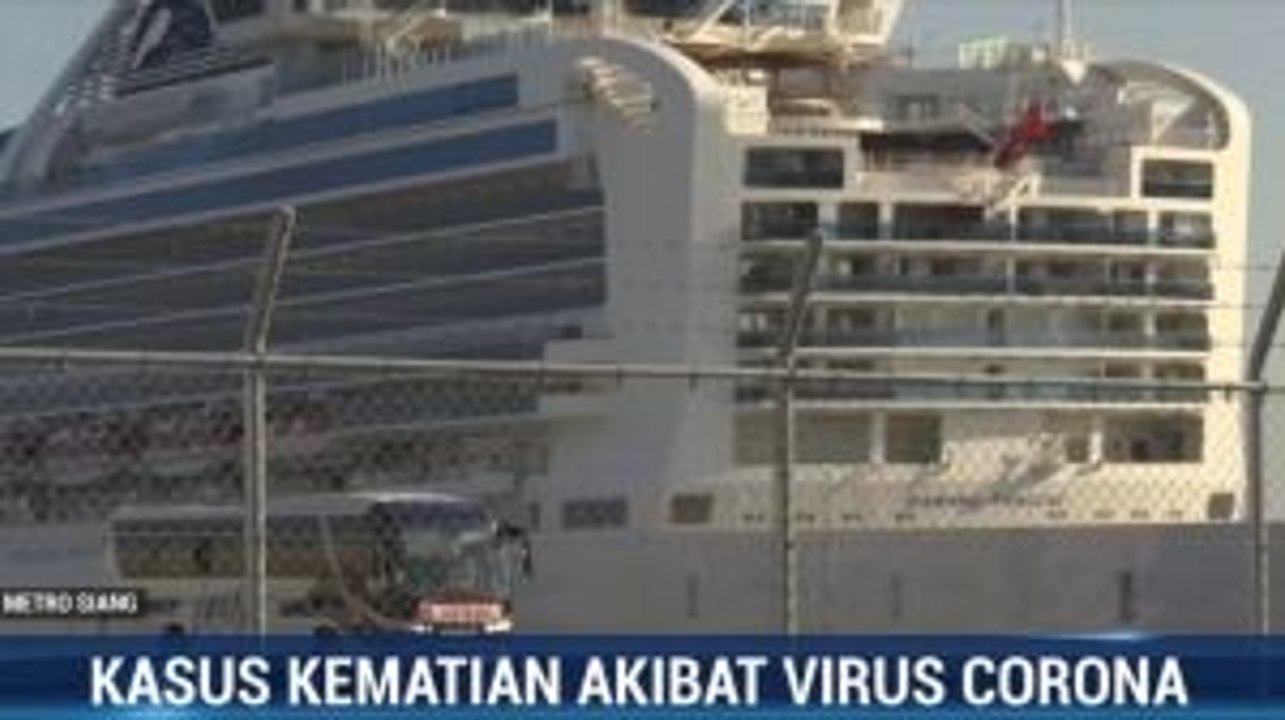 Satu Penumpang Kapal Diamond Princess Meninggal Dunia Akibat Covid-19