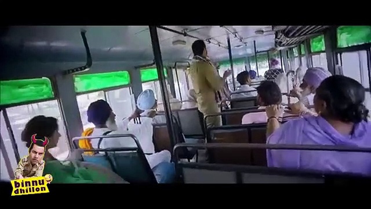 Binnu dhillo bus conductor funy video