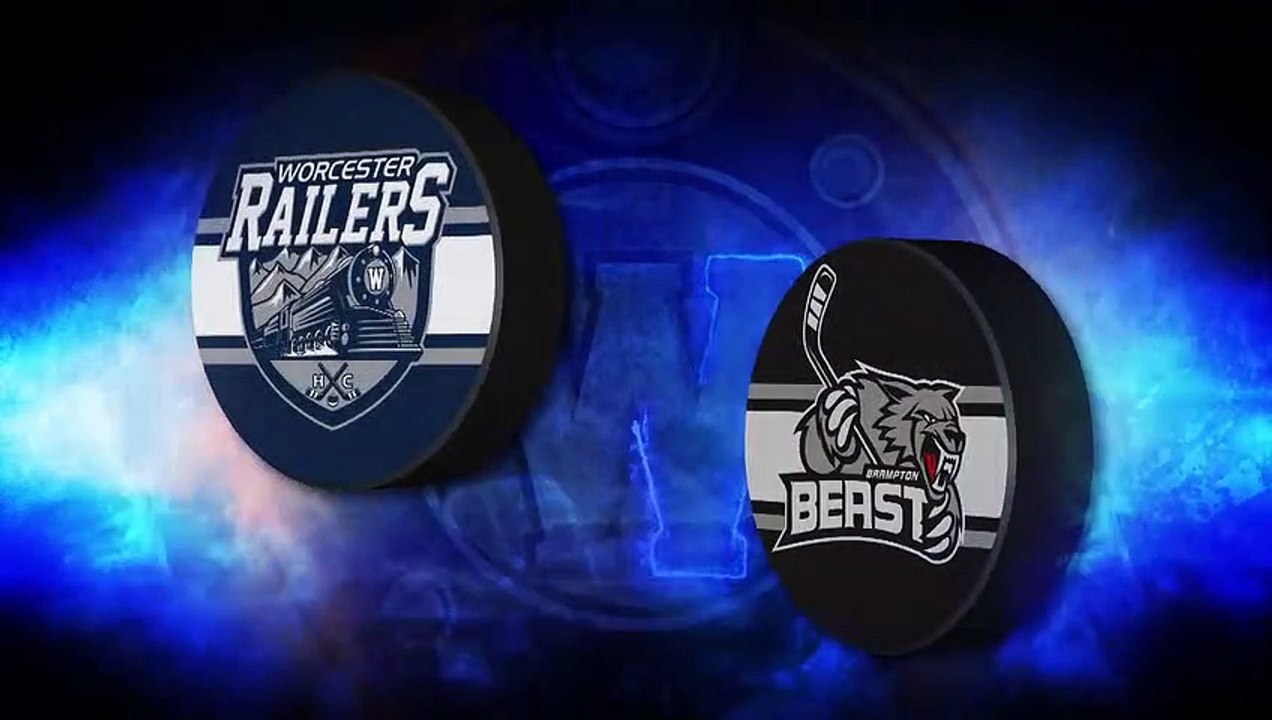 ECHL Brampton Beast 2 at Worcester Railers HC 4