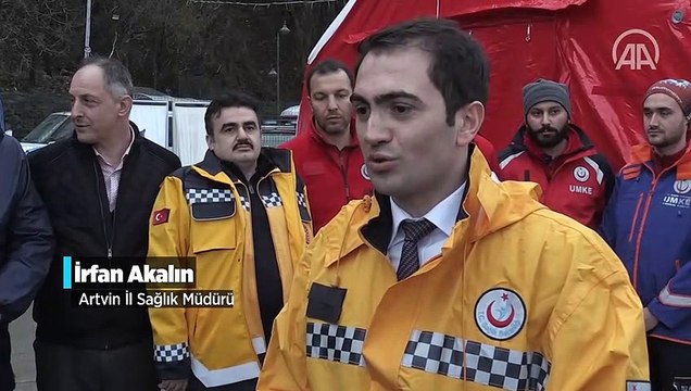 Sarp Sınır Kapısı'nda da sahra hastaneleri kuruluyor